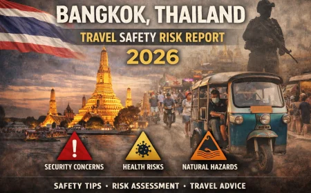Travel Safety Risk Report: Is Bangkok Safe for Tourists in 2026