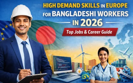 High Demand Skills in Europe for Bangladeshi Workers in 2026 | Best Jobs & Career Guide