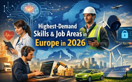 Top In-Demand Skills & Job Areas in Europe for 2026 — Career Guide