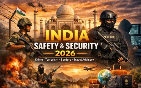 India Safety & Security 2026: Crime, Terrorism, Borders & Travel Guide