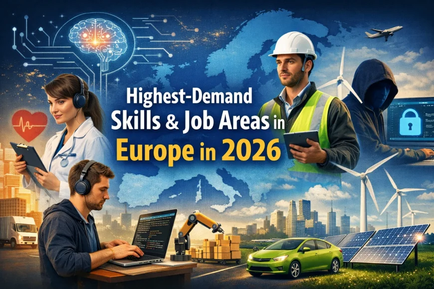 Top In-Demand Skills & Job Areas in Europe for 2026 — Career Guide