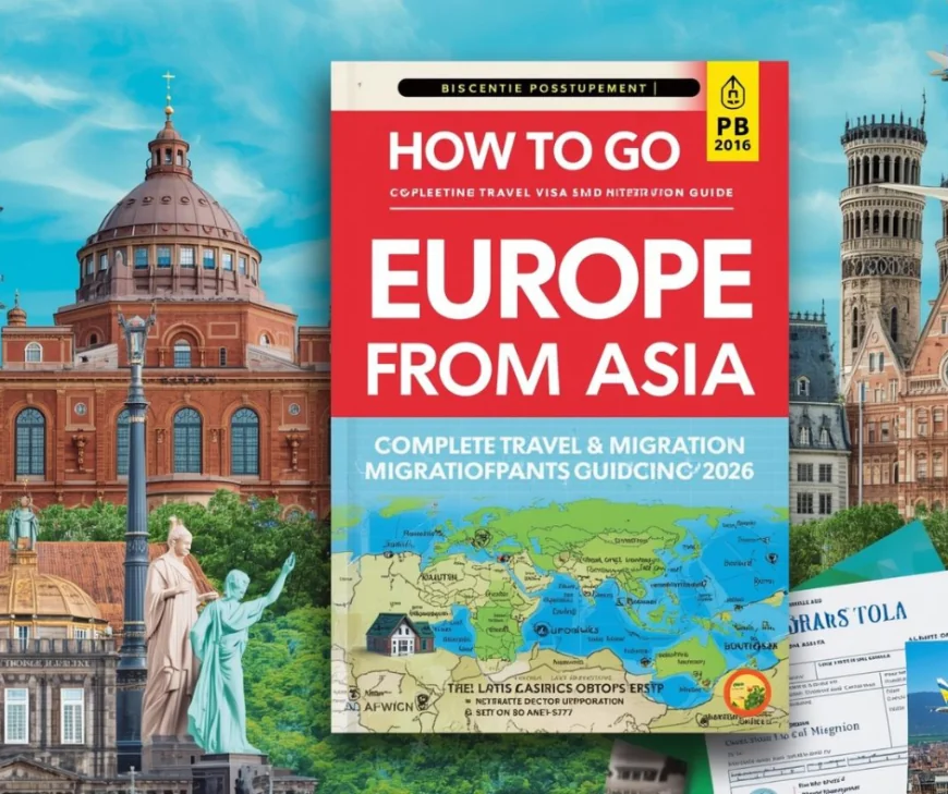 How to Go to Europe from Asia: Complete Travel, Visa & Migration Guide 2026