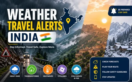 Weather Travel Alerts India 2026 | Complete Guide for Safe Travel in All Seasons