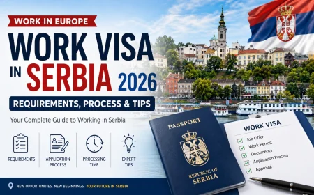 Work Visa in Serbia 2026 | Requirements, Application Process, Costs & Tips